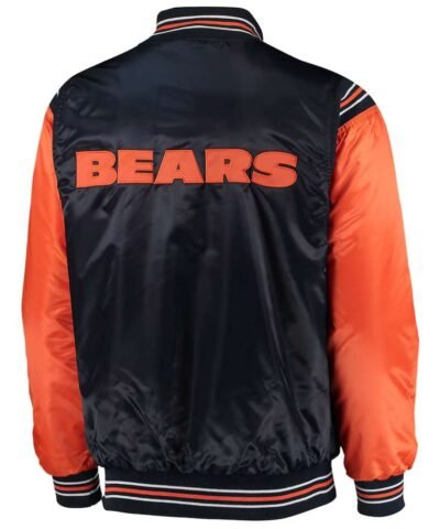 enforcer-chicago-bears-navy-orange-satin-jacket