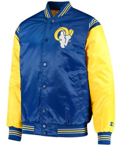 enforcer-los-angeles-rams-royal-and-gold-satin-jacket