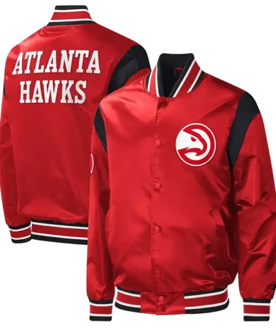 force play atlanta hawks red jacket