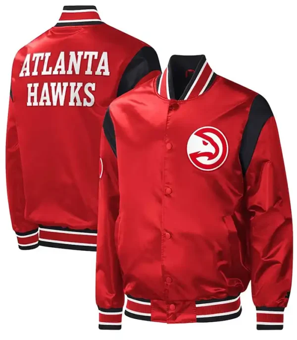 force play atlanta hawks red jacket