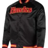 hardwood classics atlanta hawks black jacket