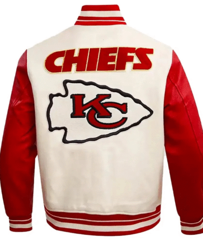 KC Chiefs Retro Classic Rib Varsity Jacket