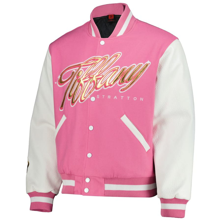 WWE Tiffany Stratton Tiffy Time Varsity Jacket
