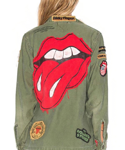 Rolling Stones Military Jacket