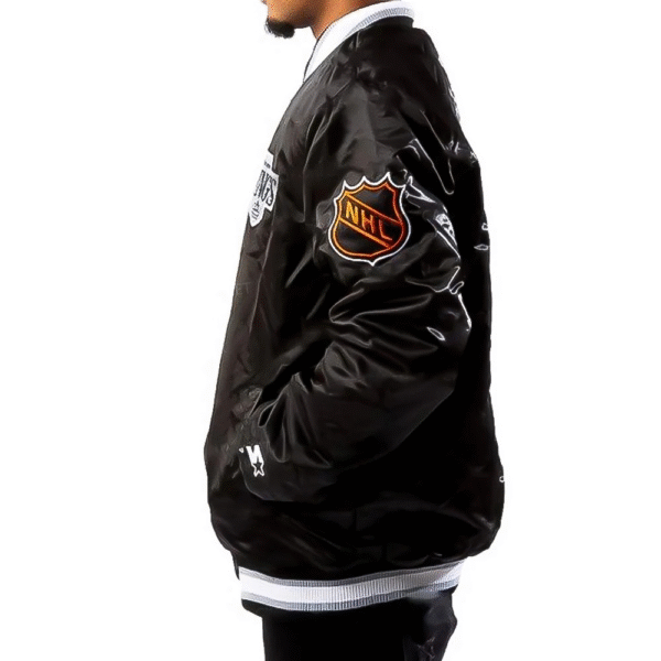 Los Angeles Kings Black Bomber Jacket