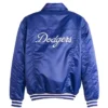 LA Dodgers Royal Silver Tab Trucker Jacket