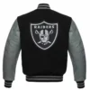 las-vegas-raiders-black-and-gray-varsity-jacket