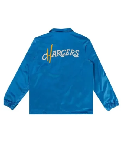 los-angeles-chargers-blue-satin-windbreaker
