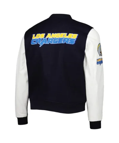 los-angeles-chargers-navy-and-white-varsity-jacket