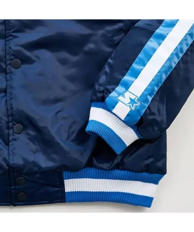 los-angeles-chargers-navy-striped-varsity-jacket