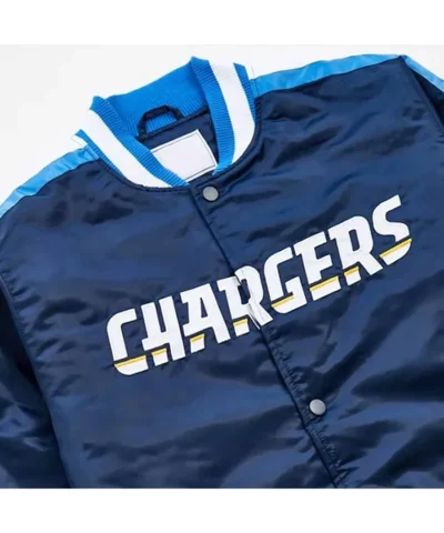 los-angeles-chargers-striped-navy-varsity-satin-jacket