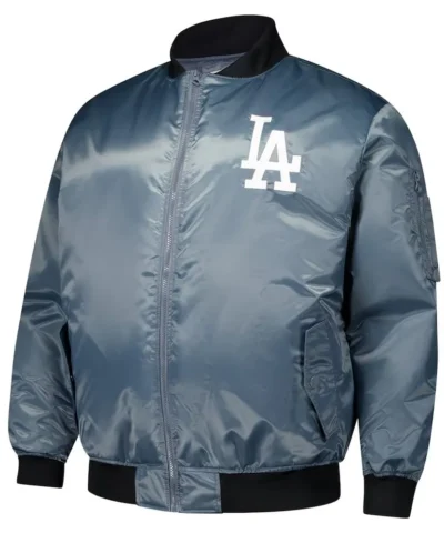 los-angeles-dodgers-charcoal-bomber-jacket