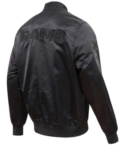 los-angeles-rams-triple-black-satin-jacket