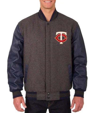 minnesota-twins-charcoal-and-navy-varsity-jacket