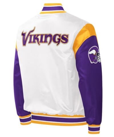 minnesota-vikings-throwback-warm-up-pitch-white-and-purple-varsity-satin-jacket