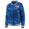 Chicago Cubs New Era Royal Satin Jacket