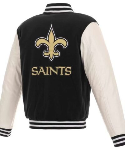 new-orleans-saints-black-and-white-varsity-jacket