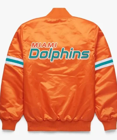 nfl-miami-dolphins-orange-satin-jacket