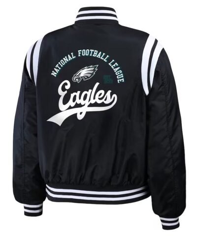 philadelphia-eagles-black-bomber-full-zip-jacket
