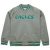 philadelphia-eagles-gray-satin-jacket
