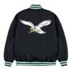 philadelphia-eagles-green-and-white-rib-bomber-black-jacket