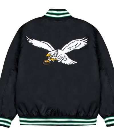 philadelphia-eagles-green-and-white-rib-bomber-black-jacket