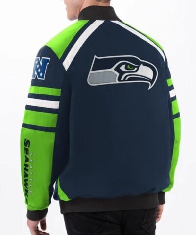 Power Forward Racing Seattle Seahawks Jacket