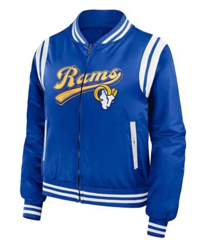 royal-full-zip-los-angeles-rams-bomber-jacket
