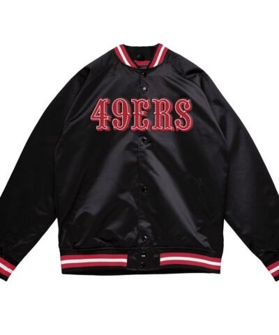 san-francisco-49ers-black-lightweight-jacket