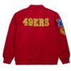 san-francisco-49ers-bomber-lightweight-red-satin-jacket