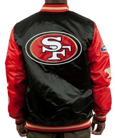 san-francisco-49ers-champs-patches-black-and-red-jacket