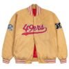 san-francisco-49ers-gold-bomber-jacket