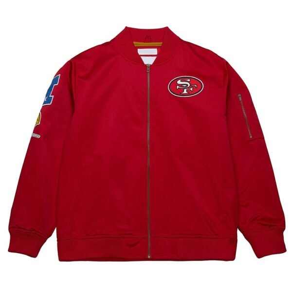 san-francisco-49ers-lightweight-satin-jacket