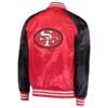 san-francisco-49ers-scarlet-and-black-satin-jacket