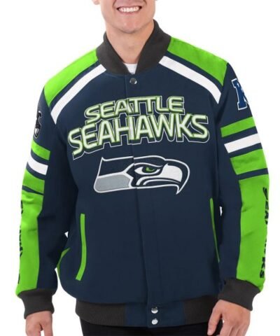 Power Forward Racing Seattle Seahawks Jacket