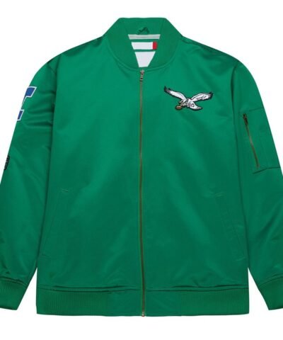 vintage-logo-philadelphia-eagles-green-bomber-jacket