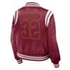 Washington Commanders Bomber Burgundy Full-Zip Jacket