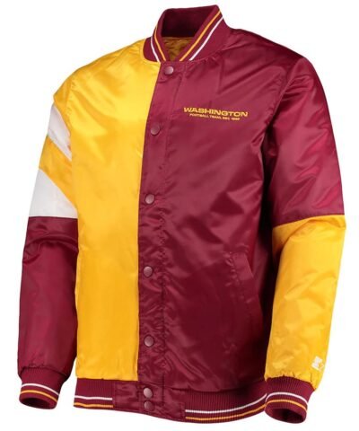 Color Block Washington Commanders Jacket