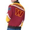 Washington Commanders Maximum Racing Burgundy Jacket