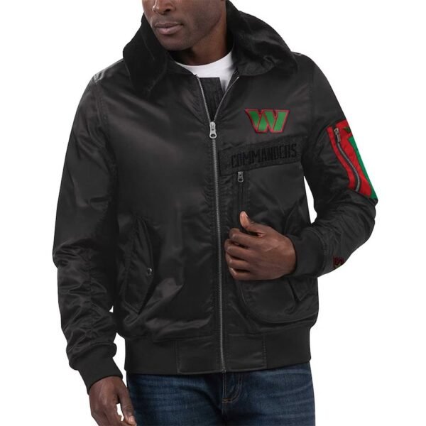 Washington Commanders Ty Mopkins Black Jacket