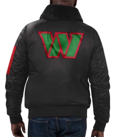 Washington Commanders Ty Mopkins Black Jacket