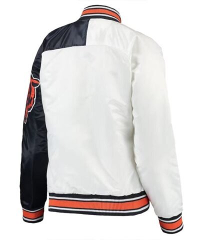 white-navy-chicago-bears-hometown-satin-jacket