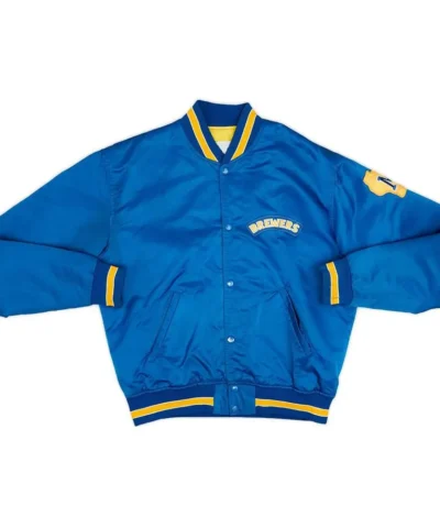 Milwaukee Brewers 1990-93 Blue Jacket