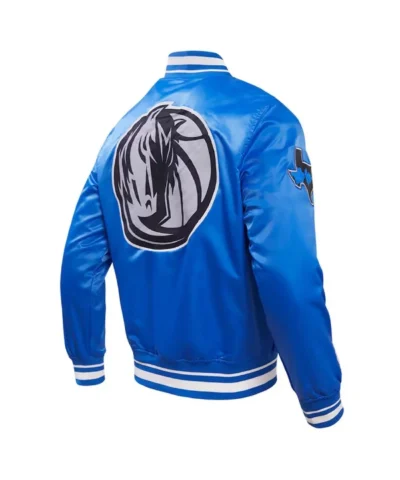 Dallas Mavericks 202324 City Edition Royal Satin Jacket
