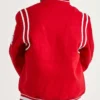 Chicago Bulls 6X Champs Wool Red Varsity Jacket