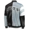 Brooklyn Nets Leader Color Block Satin Jacket