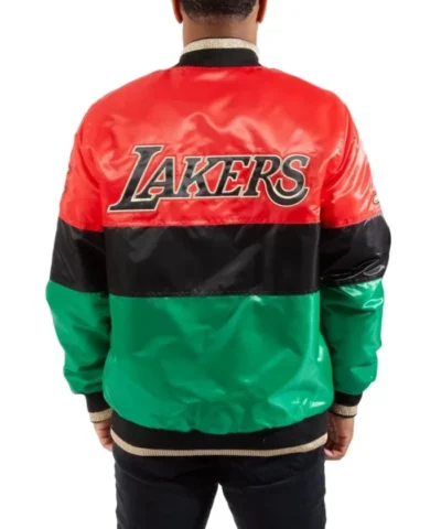 75th Anniversary Los Angeles Lakers Color Block Jacket
