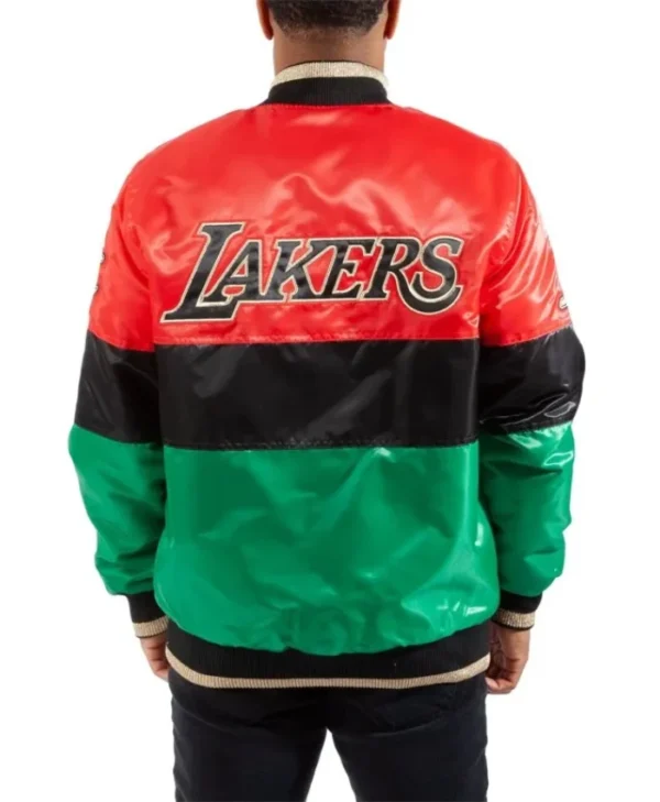 75th Anniversary Los Angeles Lakers Color Block Jacket