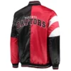 BlackRed Toronto Raptors NBA 75th Anniversary Satin Jacket