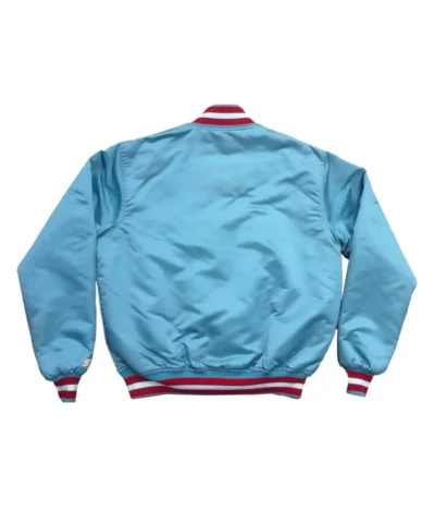 Sacramento Kings 80’s Mint Satin Jacket